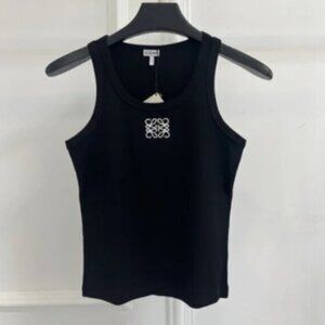 Loewe Cropped Anagram Tank Top